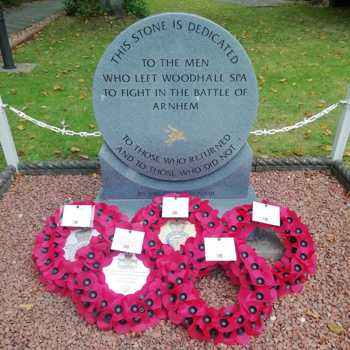 Day 1 : Woodhall Spa. The journey to Arnhem commemorating