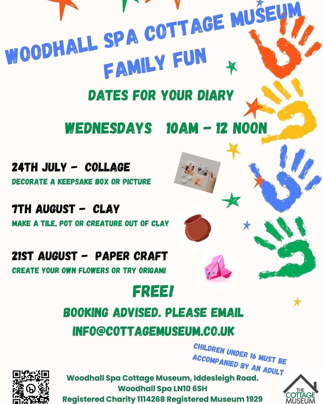 Don't forget we have a family fun session tomorrow at