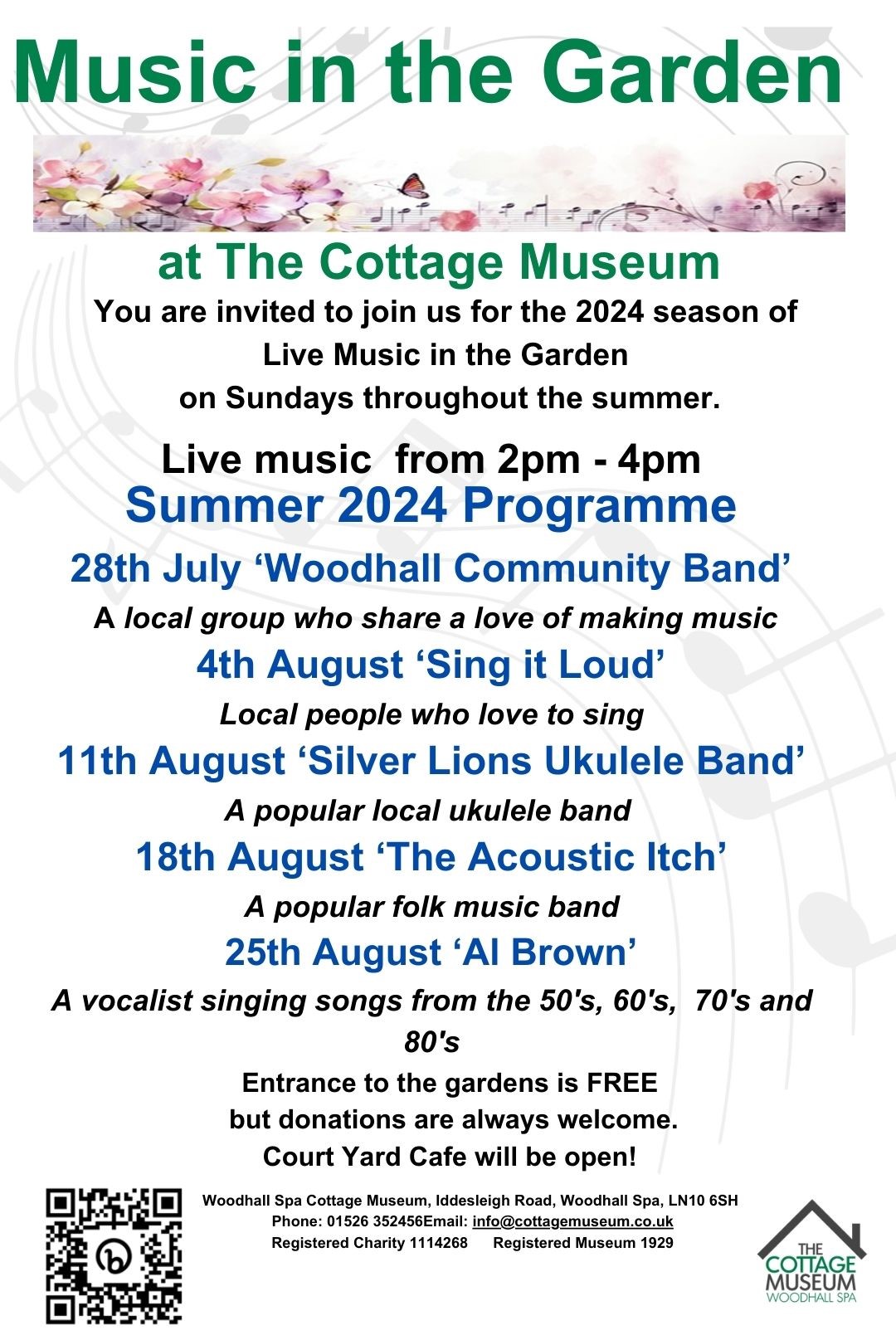 Summer is here at The Cottage Museum why not join